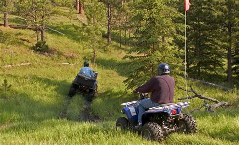 Atv Riding In The Northern Black Hills Travel South Dakota