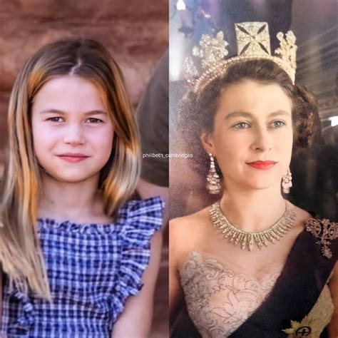 Philibeth Cambridges On Instagram “princess Charlotte And Queen Elizabeth Do You Think They