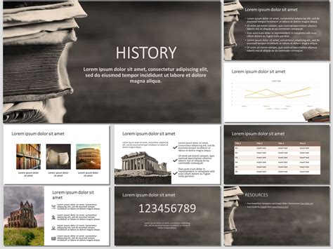 History Powerpoint Template
