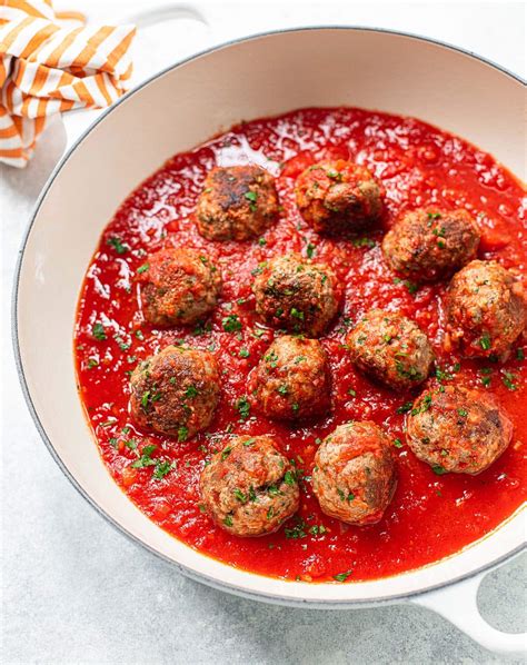 Homemade Italian Meatballs The Very Best Italian Meatballs Kitchn