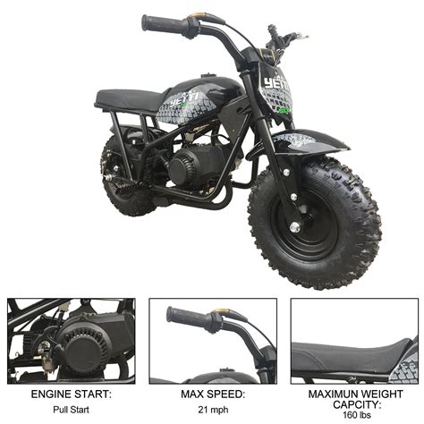 Syx Moto Yetti 40cc Mini Dirt Bike Toprideelectric