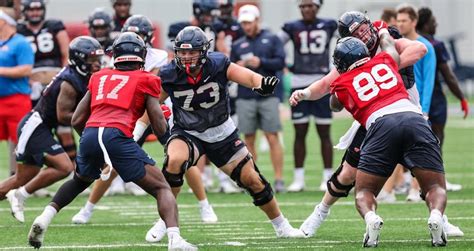 Takeaways From Ole Miss Footballs First Week Of Fall Camp The Rebel Walk