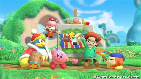 Kirby 64 Gets Plenty Of Love With Adeleine And Ribbons Kirby Star Allies