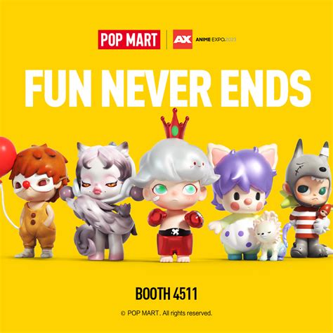 Anime Expo On Twitter Asias Hottest Designer Toy Brand Pop Mart