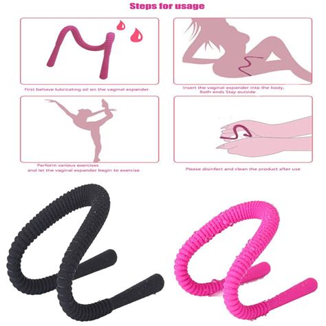 Foldable Labia Clamps Pussy Spreader G Spot Clitoris Stimulation Vagina Speculum Silicone Vagina
