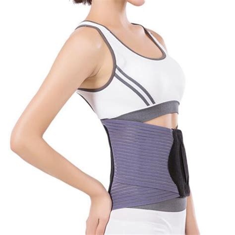 Lumbar Support Back Brace Belt To Relief Lower Back Pain Breathable And