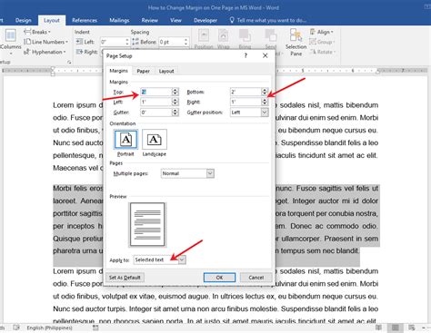 How To Change Margins In Word