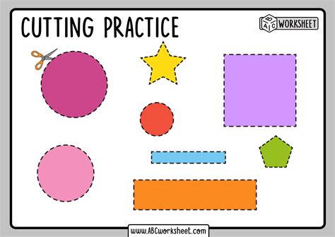 Cutting Shapes Printable