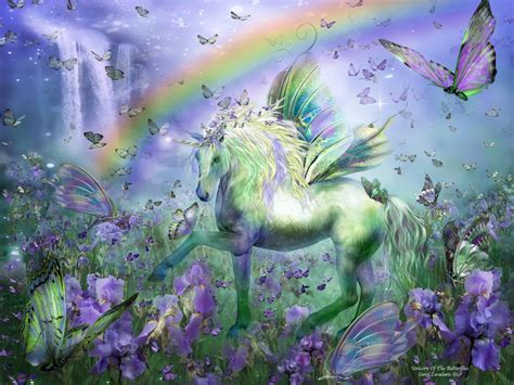 45 Unicorn And Fairy Desktop Wallpaper On Wallpapersafari
