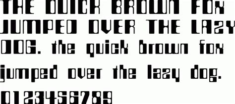 Techno Regular Free Font Download