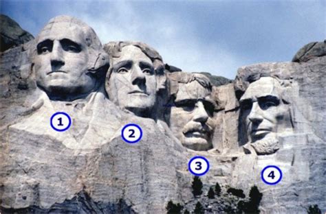 The sculpture of four famous presidents—george washington, thomas jefferson, theodore roosevelt, and abraham lincoln—was carved into the granite rock face over many decades. Presidents' Day is Racialism Day: Mt Rushmore honours ...