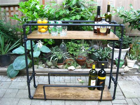 See more ideas about outdoor bar cart, outdoor bar, bar cart decor. Life: Designed: DIY Pipe Bar Cart