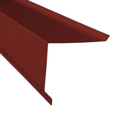 Metal Sales Gable Trim In Red 4206024 The Home Depot