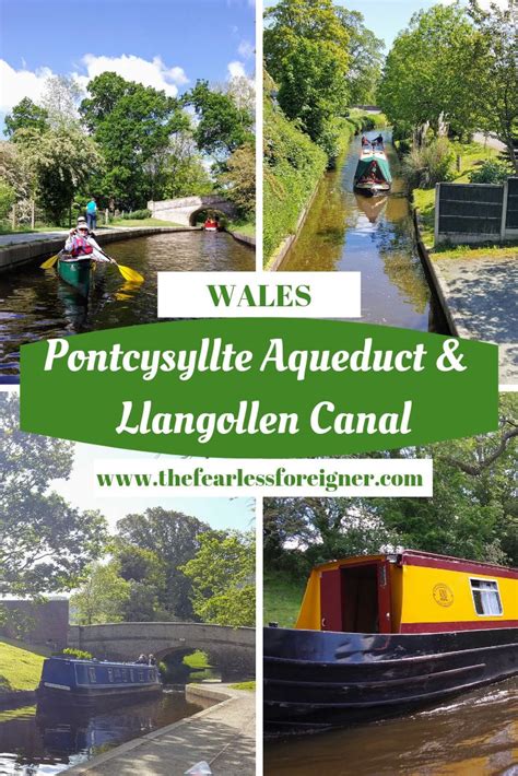 Canoeing Over The Pontcysyllte Aqueduct In Wales The Fearless