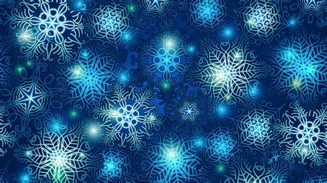 Download Blue Artistic Snowflake 4k Ultra Hd Wallpaper