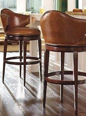 Find kitchen island chairs with backs here Low Back Bar Stools - Ideas on Foter | Leather bar stools ...