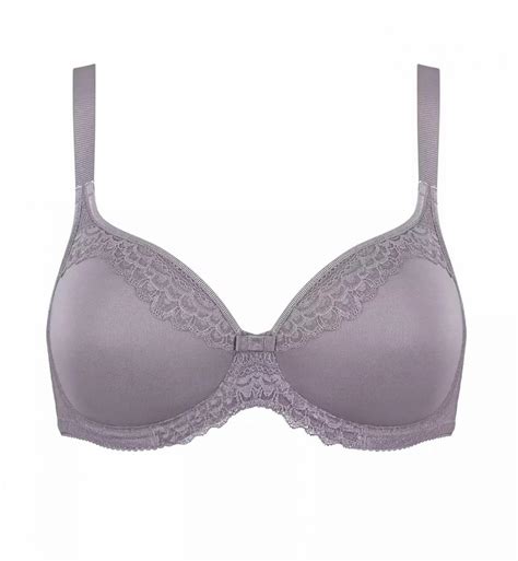 Triumph Womens Padded Bras Beauty Full Darling Twilight Grey Solid Faces