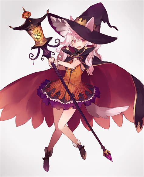 Pin By Emily D On Sハロウィン Anime Witch Anime Halloween Witch Characters