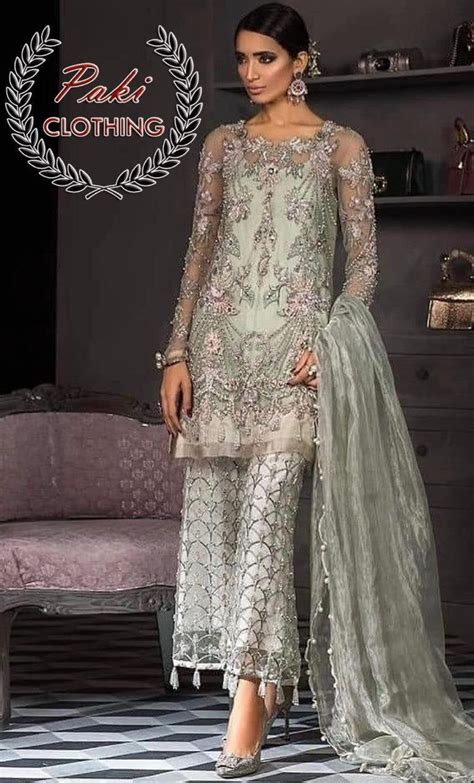 Pakistani Salwar Kameez Designer Suits Indian Desi Shirt Dupatta Wedding Dresses Mehndi Shalwar