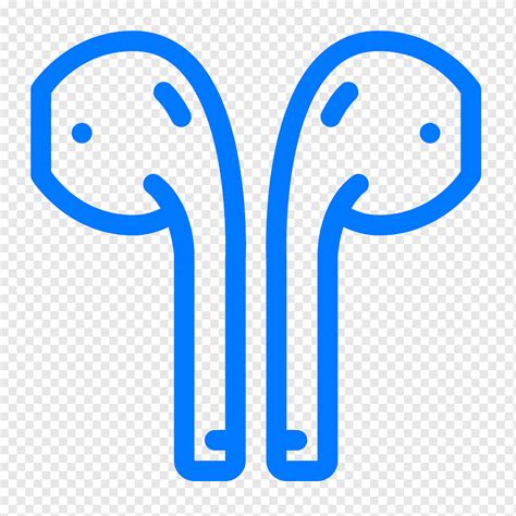Airpods Iphone 7 Apple Earbuds Computer Icons Human Ear Blue Text