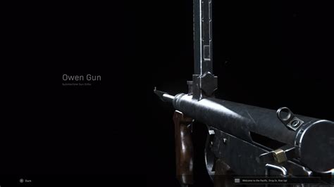 Owen Submachine Gun