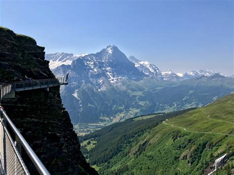 To get here i would recommend you walk up hill from the gondola station to the beginning of the path to take the more scenic route. First Cliff Walk by Tissot, Grindelwald, Switzerland - The ...