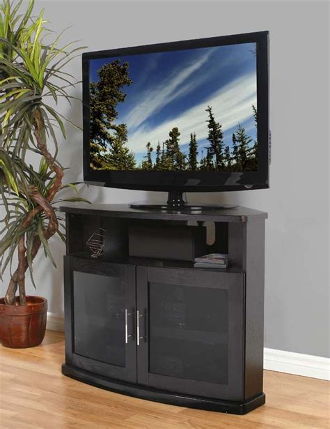 15 The Best Corner Tv Cabinets With Glass Doors