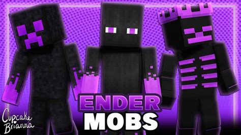 Ender Mobs Hd Skin Pack By Cupcakebrianna Minecraft Skin Pack
