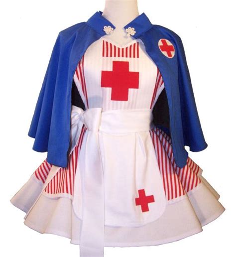 Nurse Apron And Cape Nurse Costume Apron Ready To Ship Etsy Nurse