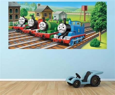 Thomas & friends sodor digital art, q version toy train transparent background png clipart. 20 Best Thomas the Tank Wall Art | Wall Art Ideas