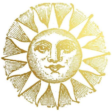 Gold Sun Print Watercolor Sun Sun Wall Art Sun Art Vintage Sun