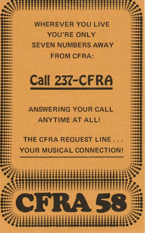 Cfra 580 Ottawa Survey 1973 02 05