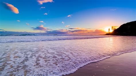 Sunrise Ocean Landscapes Nature Australia Beaches Wallpapers Hd Desktop And Mobile