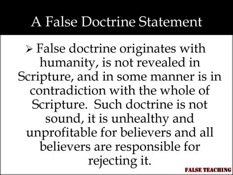 Doctrine Teaching Doctrine Teaching Types Of Doctrine And Theology True