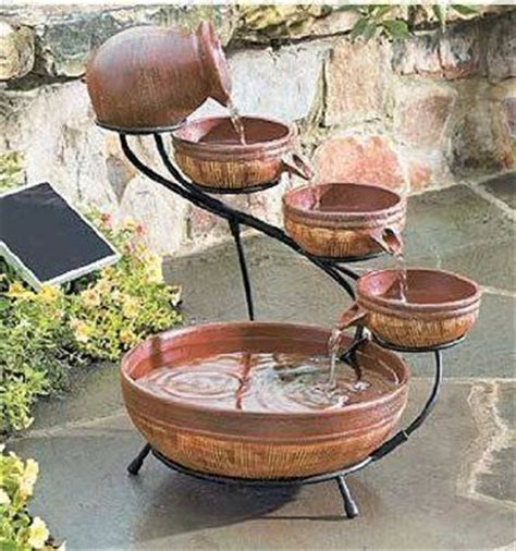 No tools are required for this project, just some plants and mulch, a planter and a bucket, and a solar fountain pump. 17 Best images about Antique water fountain on Pinterest ...