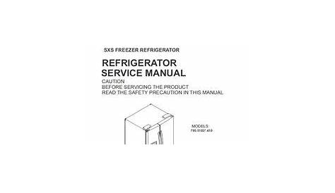 24 Kenmore Refrigerator Service Manual ideas in 2021 | refrigerator