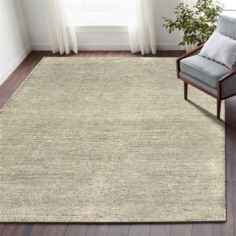 Lr Home Pin Dots Gray Striped Tufted 9 Ft X 12 Ft Area Rug Walmart