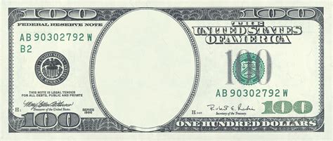 Printable Dollar Bill Template Printable Templates