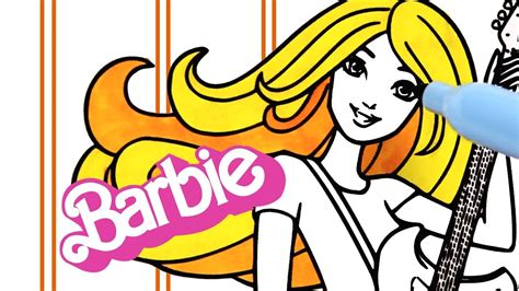barbie playing guitar coloring disneys barbie coloring pages with porn sex picture
