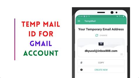 Temporary Gmail Account How To Use Temp Mail Youtube