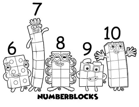Free Numberblocks Coloring Page Download Print Or Color Online For Free