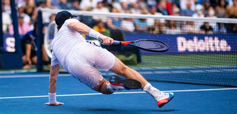 Andy Murray Causes Stir As Soaked Shorts Go See Through As He Crashes Out Of Us Open To Stefanos