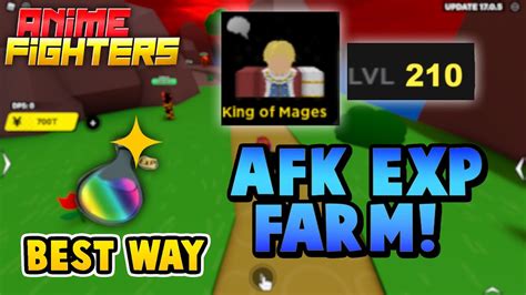 How To Afk Farm Exp In Anime Fighters Level Up Your Character Easily