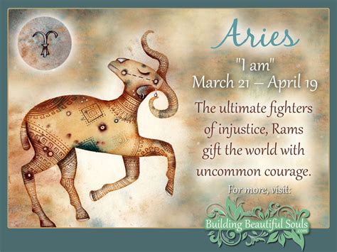 However, the associations change if you are looking for the spirit animal. Aries Star Sign: Aries Sign Traits, Personality, Characteristics