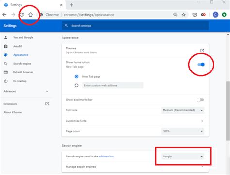 To default to google, here's how you do it: How to Make Google Your Homepage | PCMag