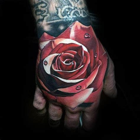 Brilliant rose sketch tattoo ideas on leg for boys and men. 90 Realistic Rose Tattoo Designs For Men - Floral Ink Ideas