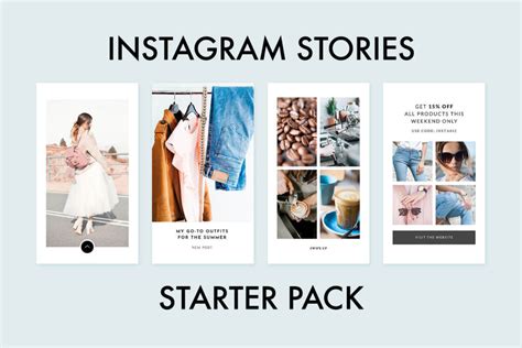 Instagram Stories Starter Pack Will Help You Create Stories In Seconds