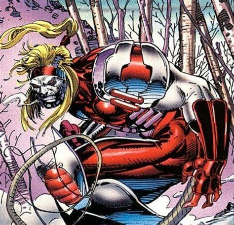 Omega Red Arcady Rossovick Marvel Villano Arte De Cómics Marvel