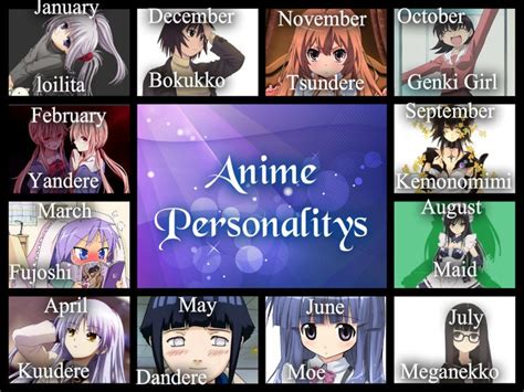 What personality are you ? | Anime zodiac, Anime horoscope, Yandere anime