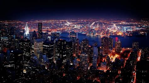 Hình Nền Đêm Thành Phố New York Top Những Hình Ảnh Đẹp